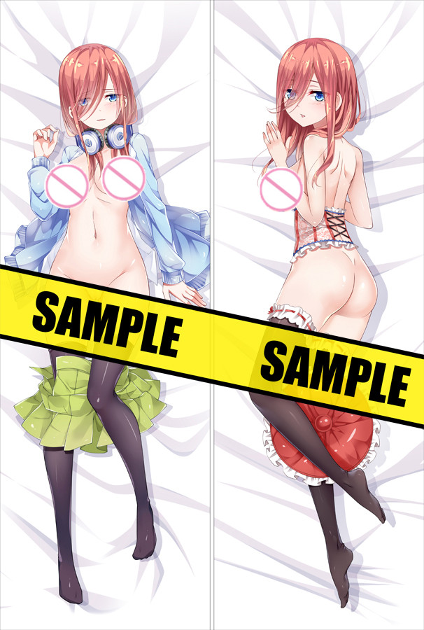 The Quintessential Quintuplets Nakano Miku Anime Dakimakura Japanese Love Body Pillow Cover